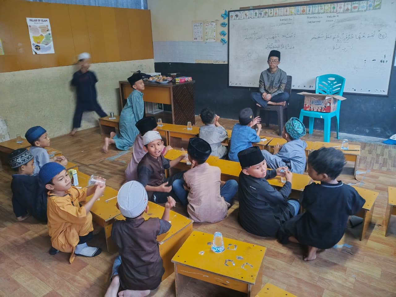 Suasana halaqah Al-Qur'an